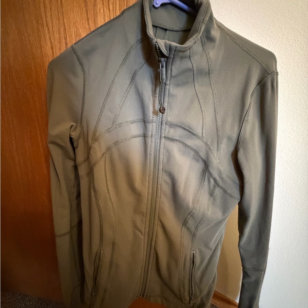 lululemon athletica Women's Green Utility Jacket
